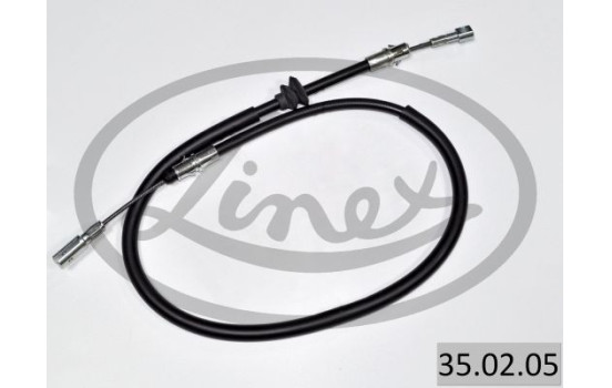 Pull cable, parking brake