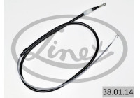 Pull cable, parking brake