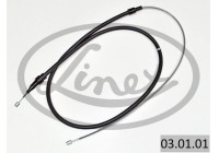 Pull cable, parking brake