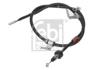 Traction cable, parking brake 188802 FEBI