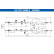 Traction cable, parking brake 24.3727-0695.2 ATE