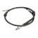 Traction cable, parking brake 24.3727-3413.2 ATE, Thumbnail 2
