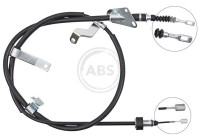 Traction cable, parking brake K10073 ABS
