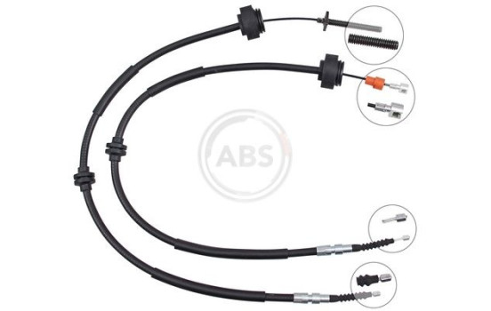 Traction cable, parking brake K10080 ABS