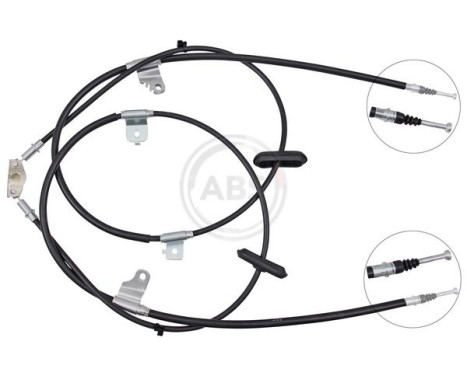 Traction cable, parking brake K10089 ABS