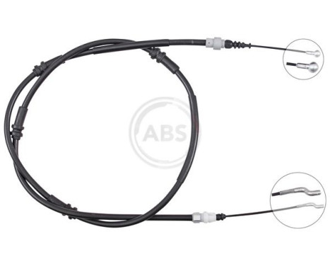 Traction cable, parking brake K10109 ABS