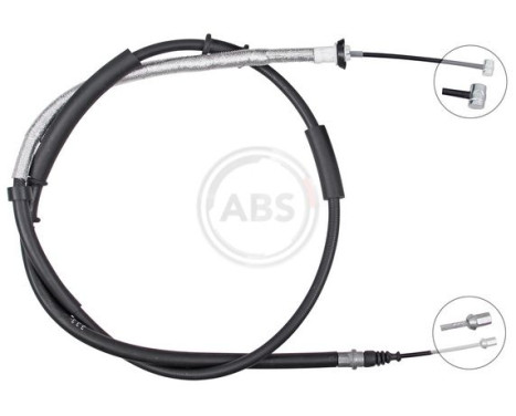 Traction cable, parking brake K10142 ABS