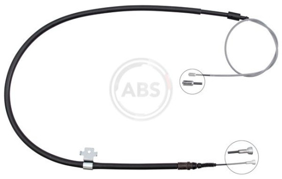 Traction cable, parking brake K10153 ABS