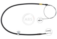Traction cable, parking brake K10159 ABS