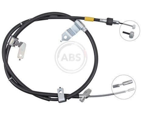 Traction cable, parking brake K10202 ABS