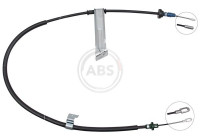 Traction cable, parking brake K10210 ABS