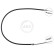 Traction cable, parking brake K10222 ABS