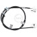 Traction cable, parking brake K10229 ABS
