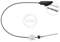 Traction cable, parking brake K14291 ABS