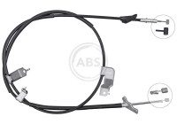 Traction cable, parking brake K19128 ABS