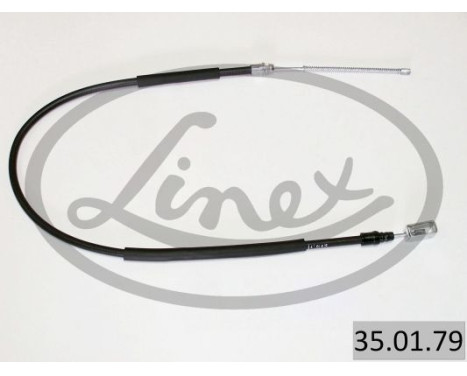 Traction cable, parking brake
