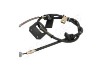 Traction cable, parking brake