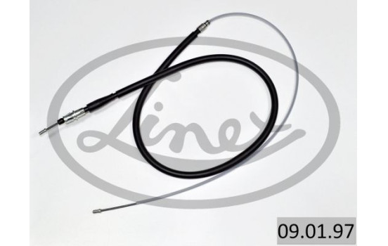 Traction cable, parking brake