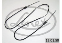 Traction cable, parking brake