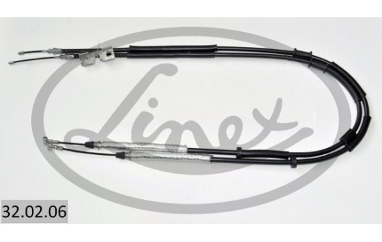 Traction cable, parking brake