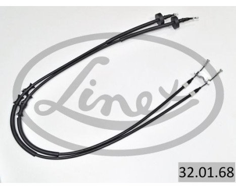 Traction cable, parking brake