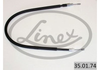 Traction cable, parking brake