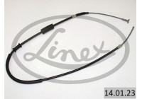 Traction cable, parking brake