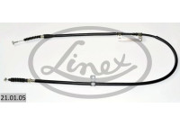 Traction cable, parking brake