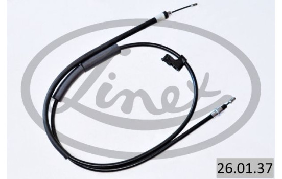 Traction cable, parking brake