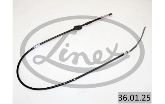 Traction cable, parking brake