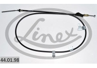 Traction cable, parking brake