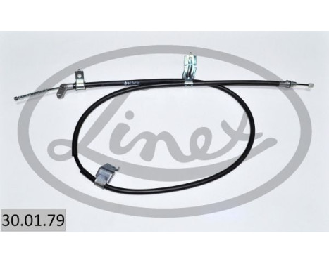 Traction cable, parking brake