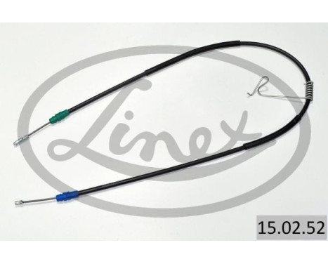 Traction cable, parking brake