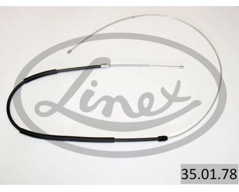 Traction cable, parking brake