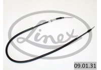 Traction cable, parking brake