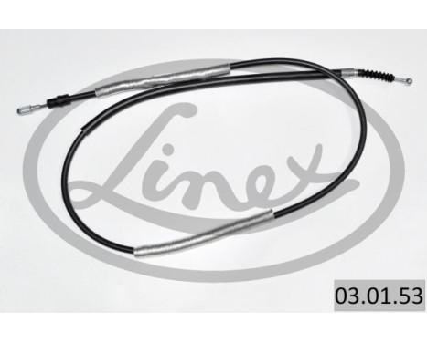 Traction cable, parking brake