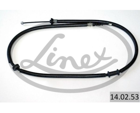 Traction cable, parking brake