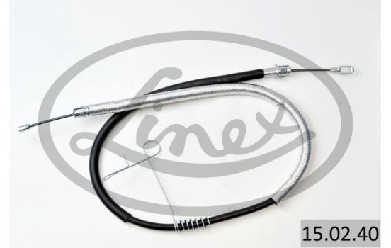 Traction cable, parking brake