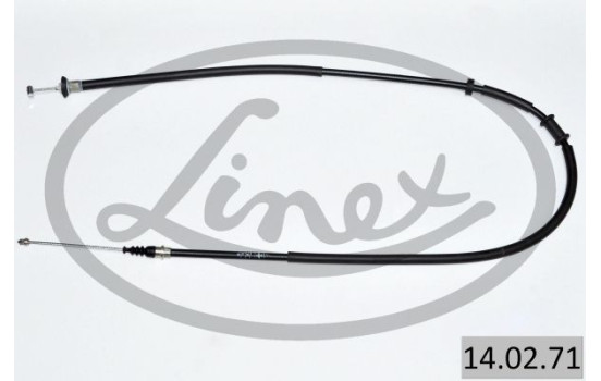 Traction cable, parking brake