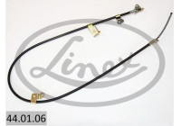 Traction cable, parking brake