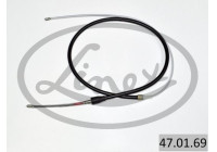 Traction cable, parking brake