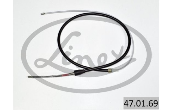 Traction cable, parking brake