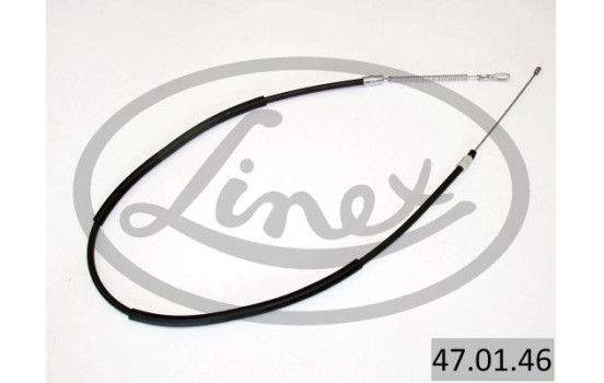 Traction cable, parking brake