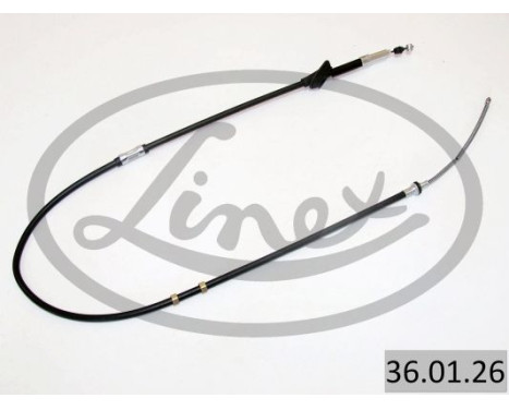 Traction cable, parking brake