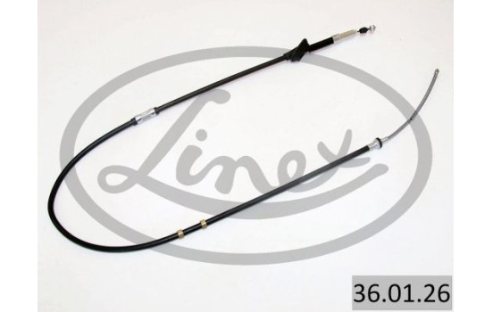 Traction cable, parking brake