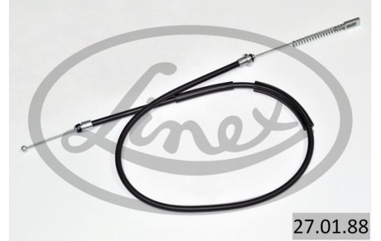 Traction cable, parking brake