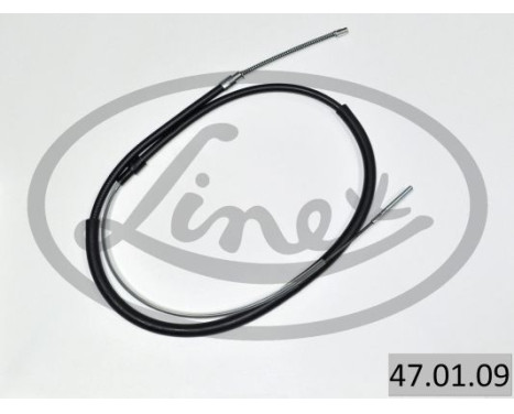 Traction cable, parking brake