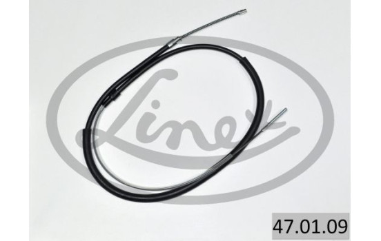 Traction cable, parking brake