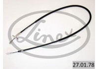 Traction cable, parking brake