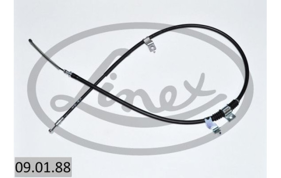 Traction cable, parking brake